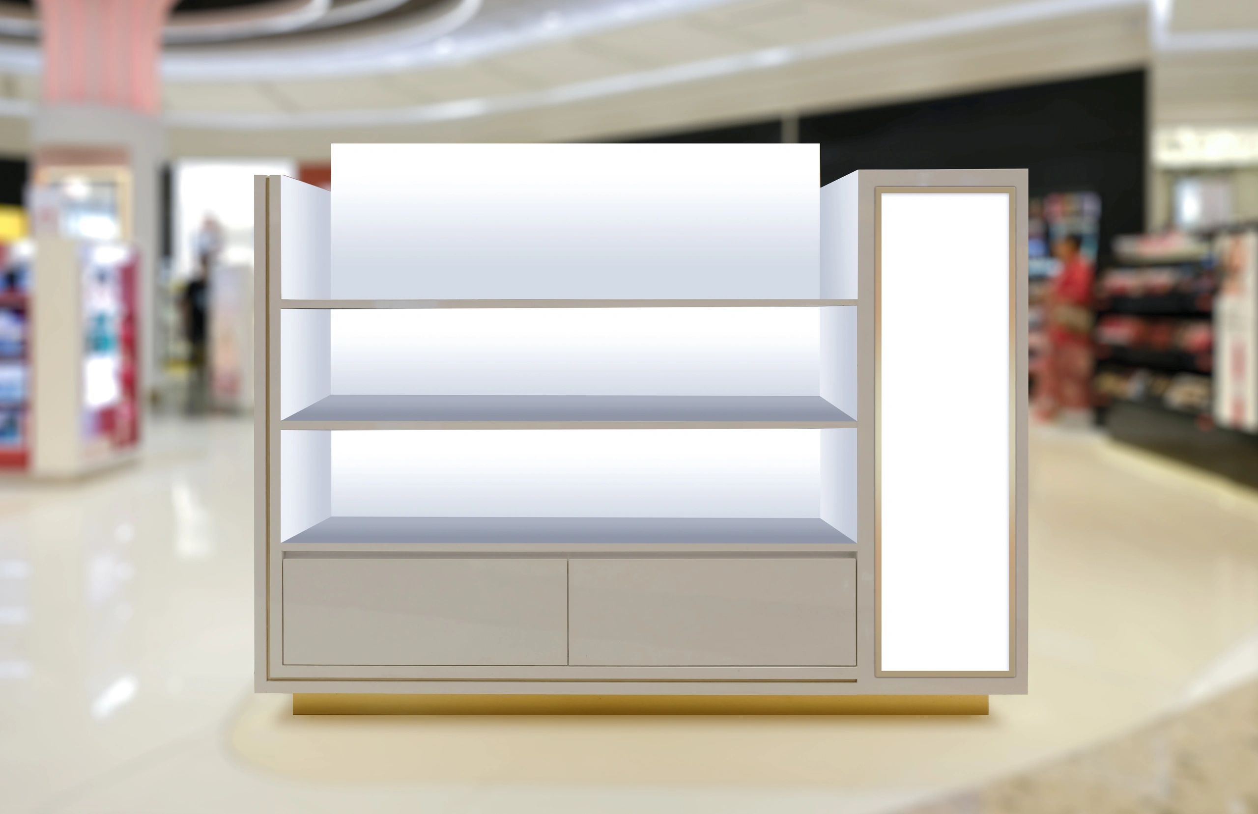 Retail display shelving