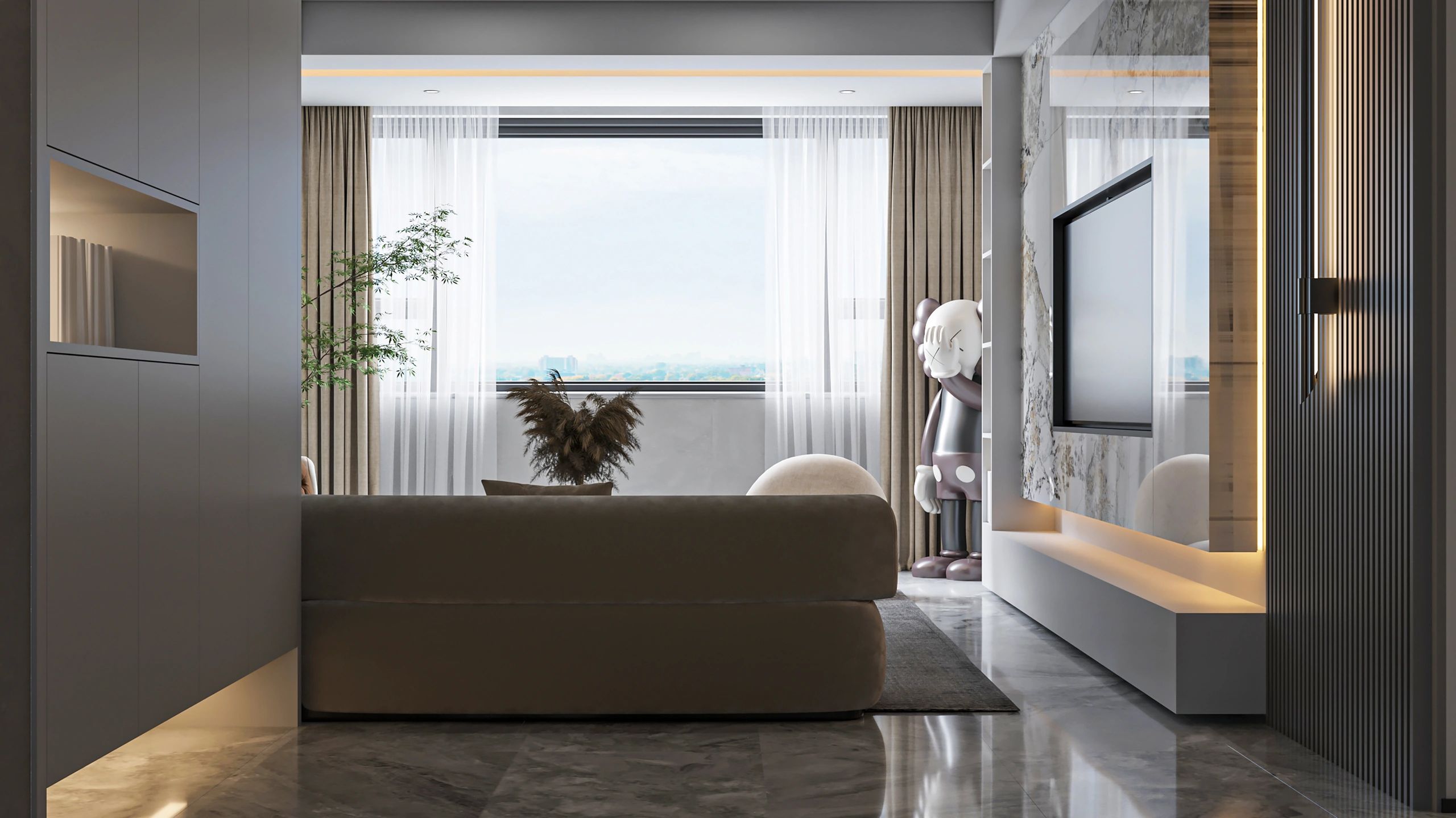 Modern apartment interior